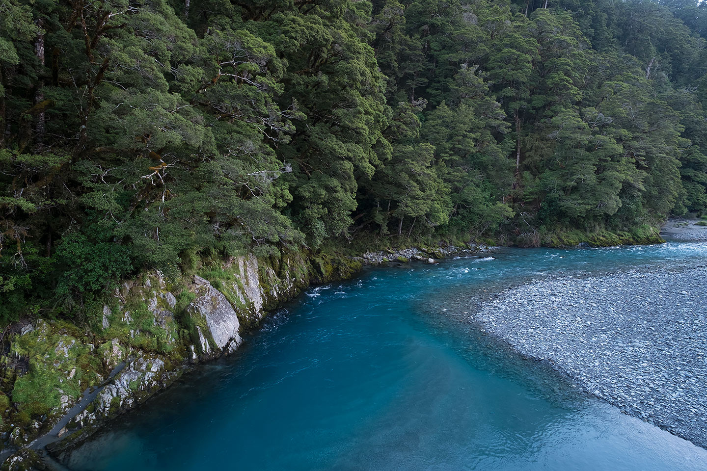 Blue Pools, Mount Aspiring National Park, New Zealand